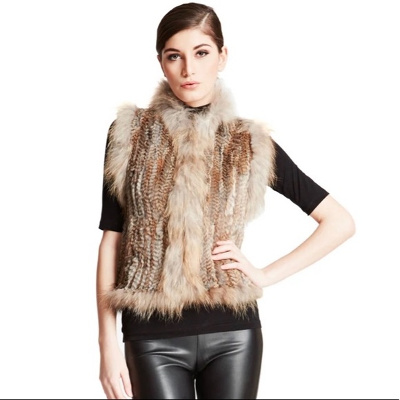 Copenhagen Rabbit Fur Vest 